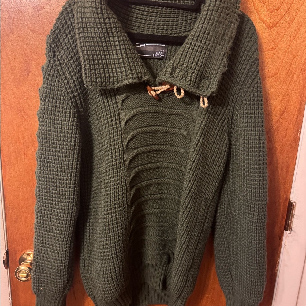 Lcr 89black Edition 3 Button Toggle Pullover Mens… - image 2